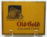 Lorillard Old Gold Cigarettes Tobacco Tin