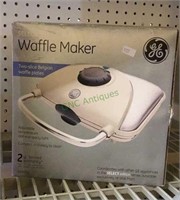 GE brand select edition waffle maker two slice