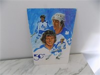 1976 - 77 Toronto Maple Leaf Christmas Card