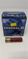 Federal 28 Gauge 6shot 22 round Ammo