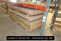 LOT, MISC SHEET GOODS IN THIS SECTION OF PALLET