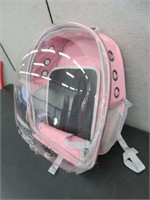 PET BUBBLE BACKPACK CARRIER - PINK