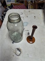Old jar and vase