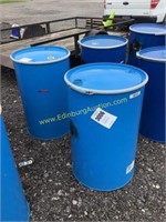 C4 (2) Metal Drums With Locking Lids