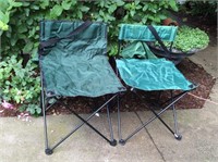 Two Camp Chairs with Storage Bags