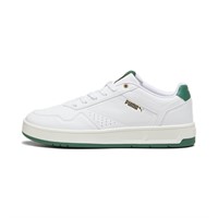 PUMA Men's Court Classic Sneaker, Puma White-Vine-