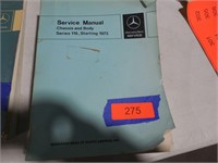 MB Service Manual Chassis & Body 1973