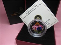 2013 $20 Fine Silver Coin - Purple Coneflower and