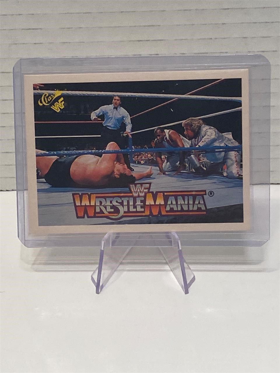 Andre The Giant Wrestlemania Card