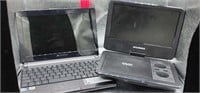 Gateway Laptop/Sylvannia Portable DVD Player