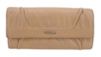 Furla Brown Leather Bi-Fold Wallet