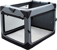 30 4-Door Foldable Dog Crate