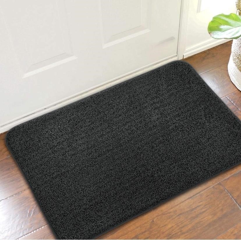 LINLA Indoor Doormat, Super Absorbs Mud Low