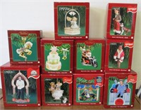 Group of Misc Carlton Cards Christmas Ornaments