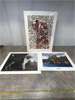 Set of 3 Unframed prints