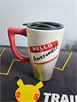 "Hello I'm Awesome" Coffe Mug