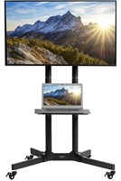 NEW $135 (32"-83") Mobile TV Cart