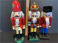 Three nutcrackers