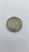 1901 V Nickel