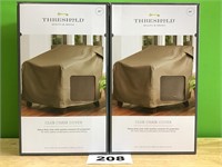 Threshold 34” Club Chair Cover lot of 2