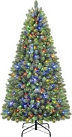 6ft Prelit Premium Artificial Christmas Tree