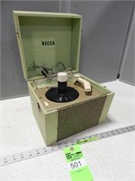 Vintage Decca record player