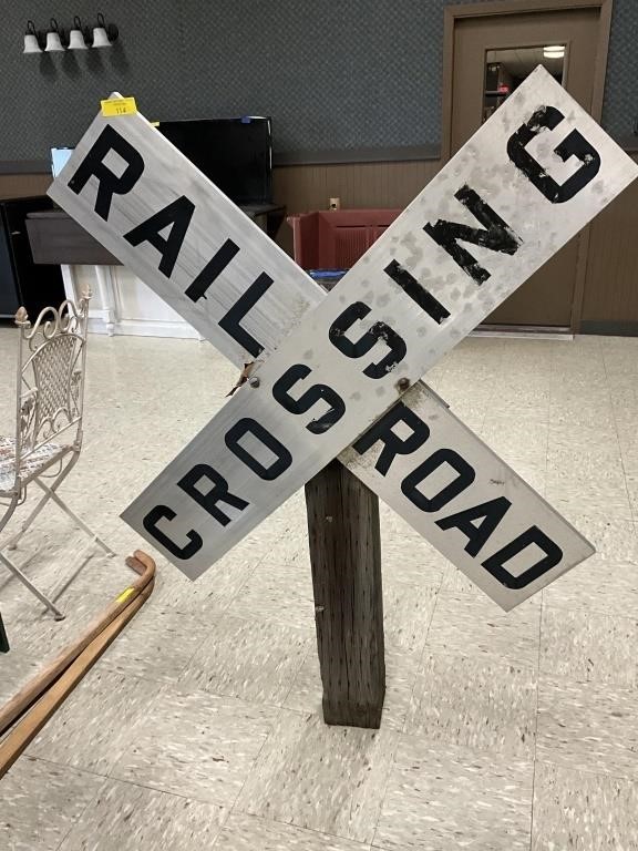 Railroad Crossing Sign