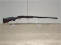 ITHACA, DOUBLE BARREL 12 GA. SHOTGUN