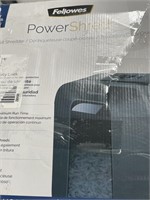 POWER SHRED CUT SHREDDER RETAIL $400