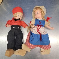 (2) Dutch Effanbee Dolls Patsyette circa 1940