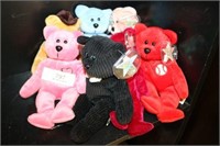 7 Beanie Baby Bears