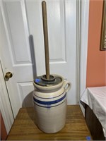 Vintage #3 Churn with Butter Paddle