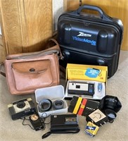 Vintage Cameras: Kodak, Revere, Zenith VHS Movie