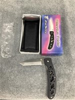 Knife w/ Carrier   NIB