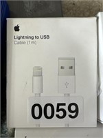 APPLE CABLE RETAIL $20