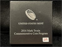 2016 MARK TWAIN COMMEMORATIVE COIN PROGRAM