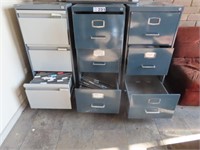 3 x 3 Drawer Filing Cabinets