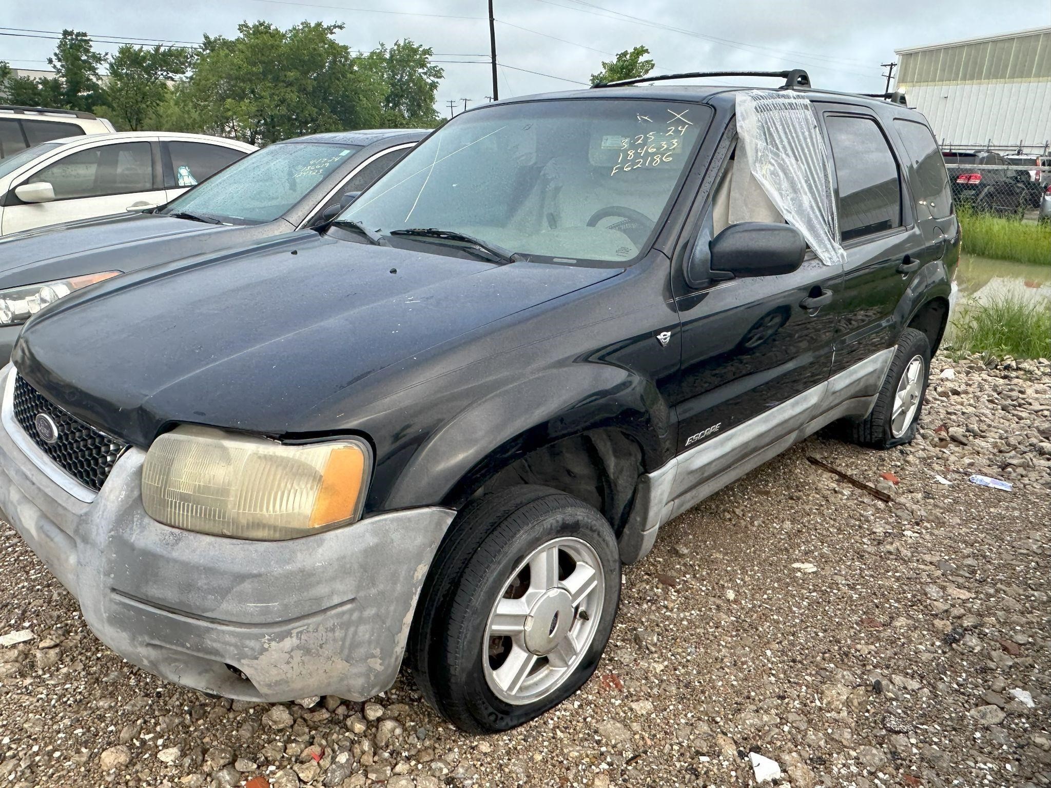 2001 FORD ESCAPE XLT