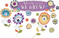 When We Learn We Grow! Bulletin Board Set
