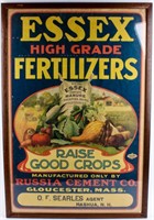 Original Framed Essex High Grade Fertilizer Poster