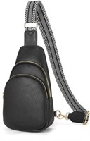 $28  Sling Bag Crossbody Fanny Pack Vegan Leather