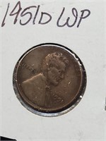 Better Grade 1951-D Wheat Penny