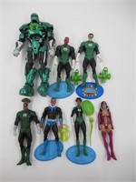 Green Lantern DC Universe Figures Lot w/Stel BAF