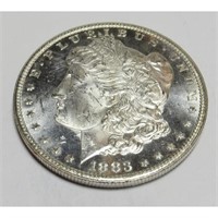 1883 CC  BU  Morgan Dollar KEY Date
