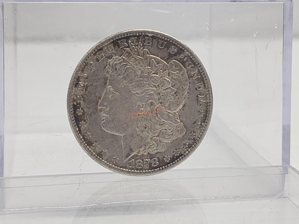 1878 Morgan Dollar 90% Silver San Francisco Mint