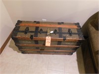 Lot 173  Vintage Shipping Trunk.