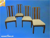 Four mid-century modern chairs 19 in. X 20-in x