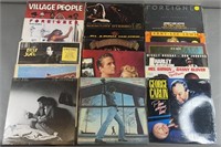 17pc Vtg Rock & Related Vinyl Records