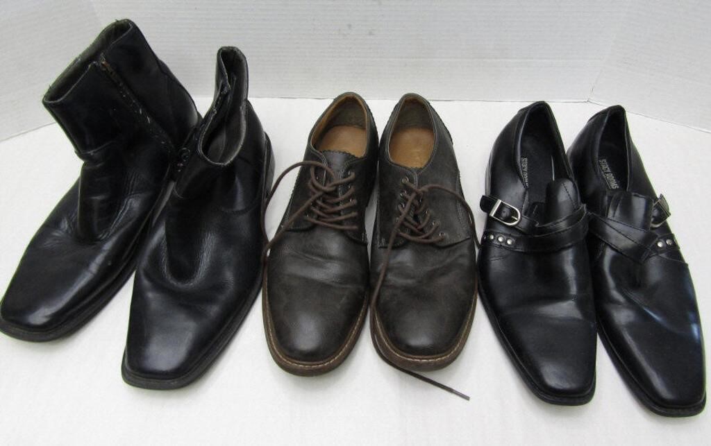 3 Pairs of Mens Shoes SZ 10.5 & 11