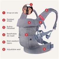 YOU+ME 4-in-1 Baby Carrier Newborn to Toddler